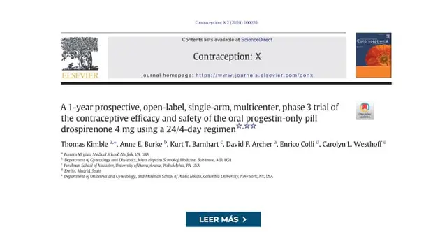 A 1-year prospective, open-label, single-arm, multicenter, phase 3 trial of the contraceptive efficacy and safety of the oral progestin-only pill drospirenone 4 mg using a 24/4-day regimen