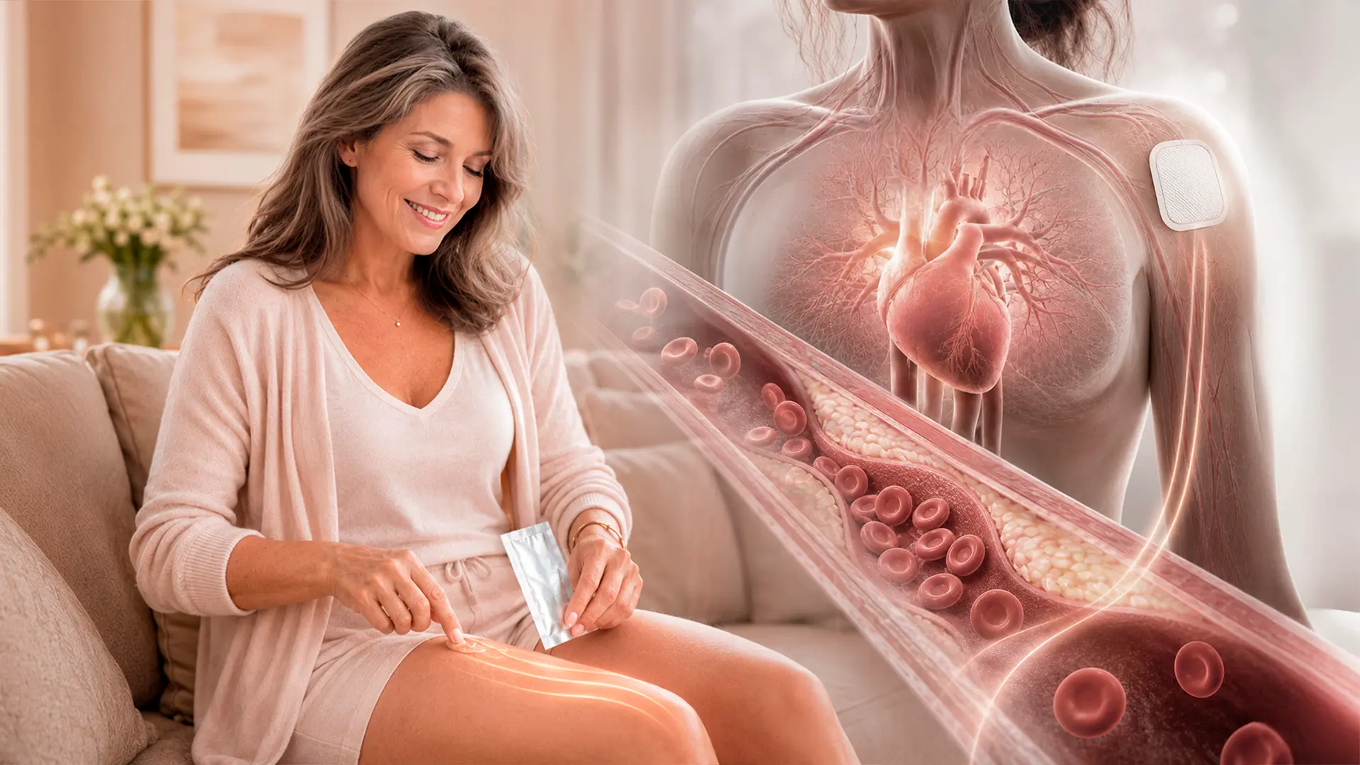 Cambio de paradigma en terapia hormonal de la menopausia: seguridad cardiovascular y menor riesgo trombótico con estrógeno transdérmico
